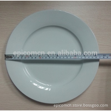 10.5''ceramic round dinner plate,10.5inch porcelain dinner plate,10.5'' hotel dinner plate